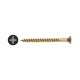Classic Pozi Countersunk Wood Screws - 6.0 x 45mm - Yellow Zinc - Pack of 200