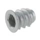 Screw In Sleeve - White Zinc - Pack of 50