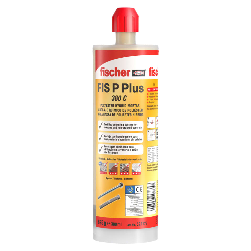 FIS P PLUS 380 C Hybrid Polyester Injection Mortar Resin - 380ml