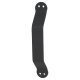 Traditional Steel Pull Handle - 228 x 32mm - Matt Black