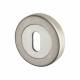 Sorrento Escutcheon - 53mm Diameter - Keyhole - Satin Chrome