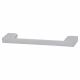 9mm Slim D-Bar Cabinet Pull Handle - 96mm Centres - Brushed Chrome