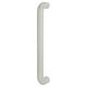 Diamond White Nylon D-Bar Door Pull Handle - Bolt Fix - 425mm c/c