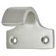 Heavy Cast Pattern Sash Window Finger Lift - 50 x 36mm - Satin Chrome