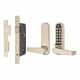 Borg BL5403 Easicode Pro Code Push Button Code Lock and Euro Lock - Stainless Steel