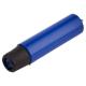 Nylon Floor/Wall Mounted Door Stop - 75 x 19mm - Cobalt Blue