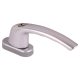 uPVC/Timber Tilt Before Turn Locking Multipoint Window Handle - Dual - Anodised Silver