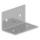 Fence Panel L Bracket - 50 x 28mm - Galvanised