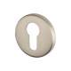 Escutcheon - 52mm Diameter - Euro - Satin Stainless Steel