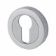 Escutcheon - 48mm Diameter - Euro - Satin Chrome