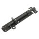 Heavy Duty Brenton Gate Padlock Bolt - 180mm Length - Black Galvanised