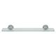 Westminster Glass Shelf - 500 x 115mm - Polished Chrome