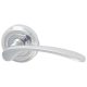 Marcus Polished Chrome Door Handles on Round Rose - Sophia Range