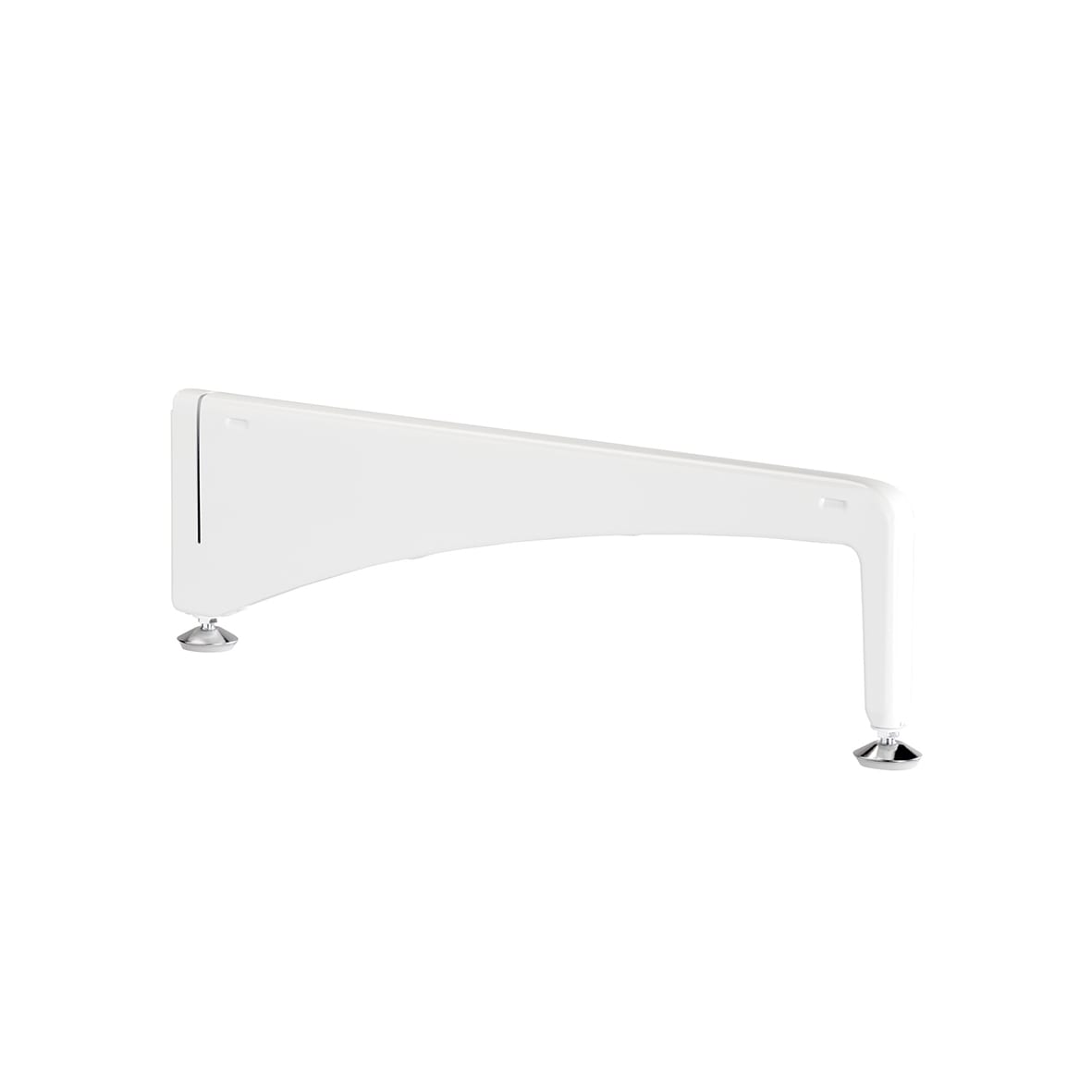 Top Track System - Freestanding Feet for Upright - 470mm Length - White