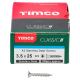 Classic Pozi Countersunk Wood Screws - 3.5 x 25mm - A2 Stainless Steel - Pack of 200