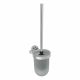 Style Toilet Brush Holder - 365 x 135 x 110mm - Polished Chrome