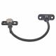 Perma Permanent Fixed Cable Window Restrictor - Black