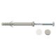 WC Toilet Fixings - Long Plug - Pack of 2