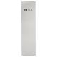 Aluminium Finger Plate - Pull - 300 x 75 x 1.5mm - Satin Anodised