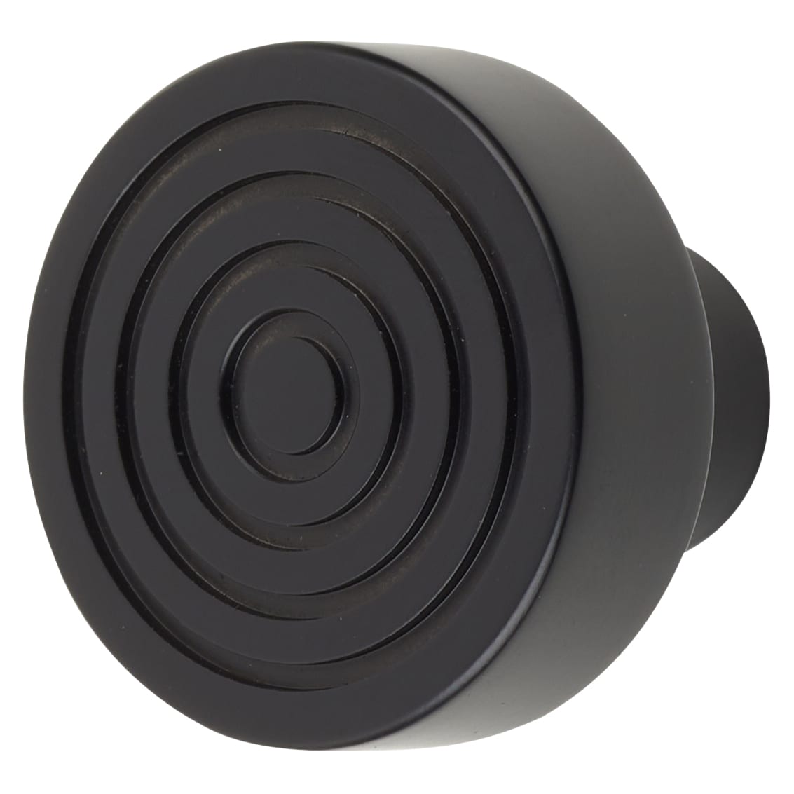 Hoxton Murray Round Cabinet Knob - 30mm Diameter - Matt Black