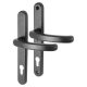 Kensington uPVC Multipoint Door Handle - 92mm c/c - Antique Black