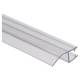 Clear PVC Shower Seal - Seal and Wipe - Suits 4-6mm Glass