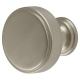 Crofts & Assinder Calgary Round Cabinet Knob - 40mm Diameter - Brushed Satin Nickel