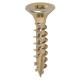 Classic Pozi Countersunk Wood Screws - 5.0 x 25mm - Yellow Zinc - Pack of 200