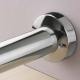40mm Concealed Fixing Flange - 24mm Length - Polished Chrome