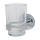 Epsom Flexi-Fix Tumbler & Holder - 96 x 68 x 106mm - Polished Chrome