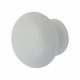 Ceramic/Porcelain Round Cabinet Knob - 40mm Diameter - White