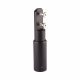 Premier Toilet Cubicle Partition Leg - 12-21mm Panels - Black Textured