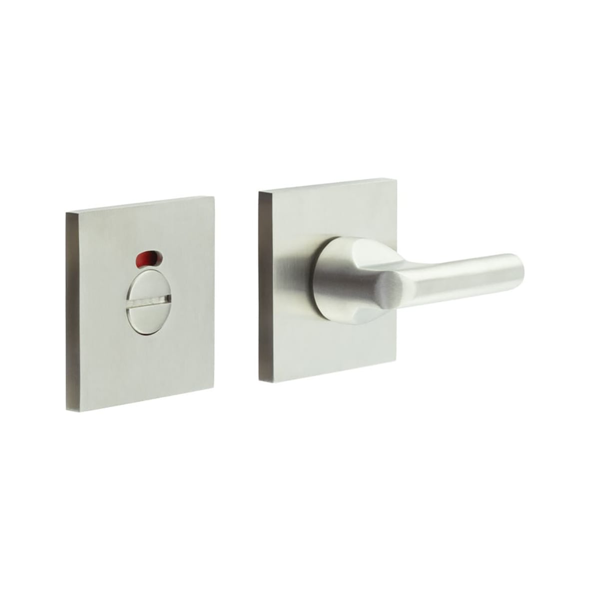 Square Bathroom Turn & Release with Indicator - 54 x 54mm - 316 SSS