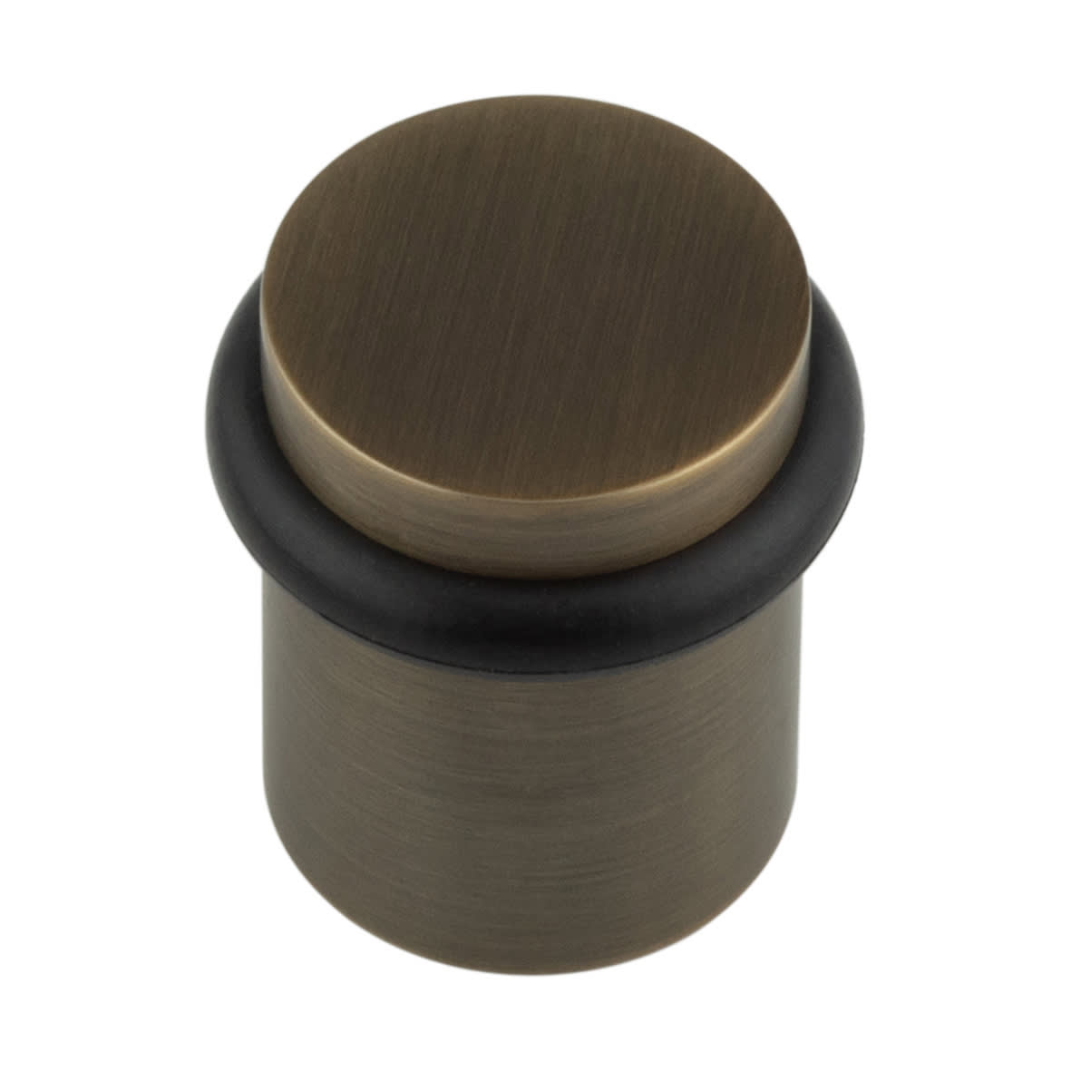 Floor Door Stop - 40 x 30mm - Antique Brass