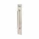 Satin Stainless Steel 19mm D-Bar Door Pull Handle on Plate - PULL - Screw Fix - 500 x 80mm