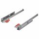 TANDEM BLUMOTION Soft Close Drawer Runners - Single Extension - 350mm Length - 11-16mm Panels - 30kg