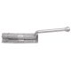 Monkey Tail Gate Bolt - Straight Handle - 300mm Length - Galvanised
