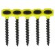 Collated Coarse Thread Drywall Screws - 3.5 x 25mm - Black Phosphate - Pack of 1000