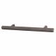 12mm T-Bar Cabinet Pull Handle - 128mm Centres - Brushed Pewter Effect