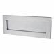 Marcus Letter Plate - 254 x 101mm - Polished Chrome