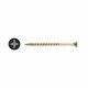 II Stick Fit PoziSquare Countersunk Wood Screws - 4.0 x 70mm - Yellow Zinc - Pack of 200