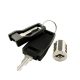 Replaceable Lock Core - Keyed to Differ No 301 - 350 - Master Key Suite 1 - Polished Chrome