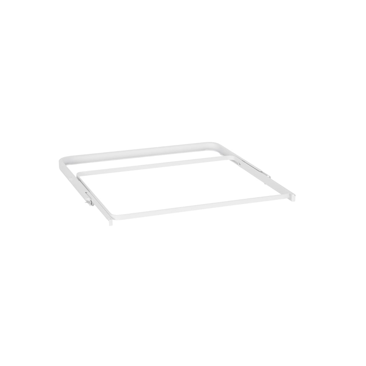Top Track System - Click In Gliding Frame for Mesh & Wire Baskets - 449 x 336mm - White