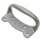 Iron Sash Window Pull Handle - 80mm Length - Antique Black Iron