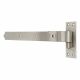 Medium Duty Cranked Hook & Band Gate Hinge - 450 x 45mm - 316 Stainless Steel - Pair