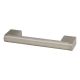 14mm D-Bar Cabinet Pull Handle - 96mm Centres - Brushed Nickel