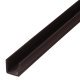 Sash Window PB Channel - 3000mm Length - Brown