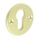 Face Fix Security Escutcheon - 52mm Diameter - Euro - Satin Brass