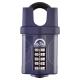 CP60CS Combination All Weather Closed Shackle Padlock - 60mm Body - 33 x 22mm Shackle - Blue