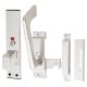 Disabled Toilet Handle Facility Cubicle Indicator Bolt - 178 x 38mm - Polished Anodised Aluminium